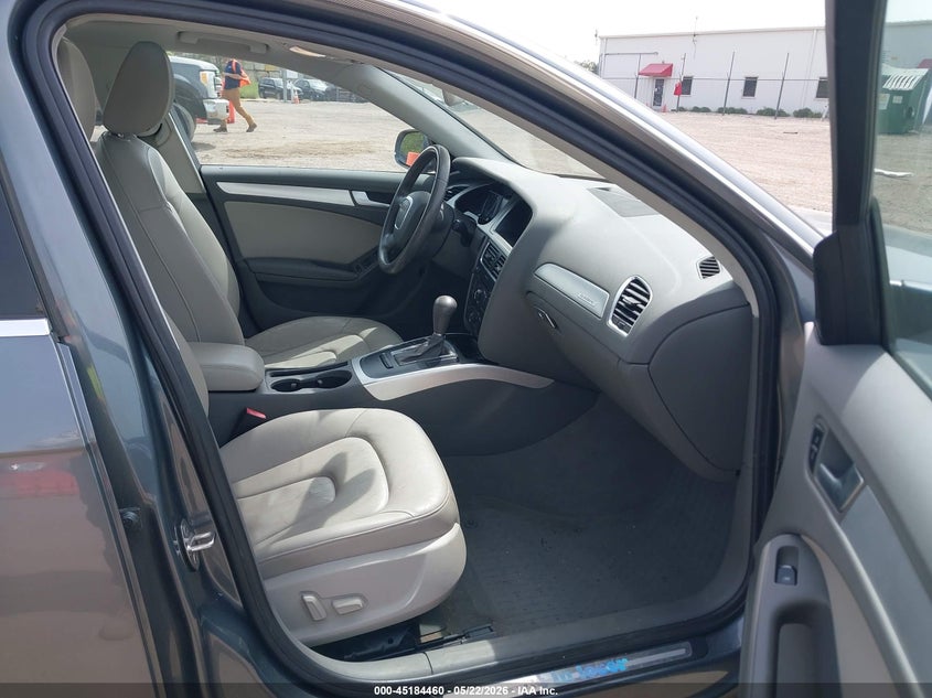 2012 Audi A4 VIN WAUBFAFL1CN010443 IAAI salvage auction — HAIL, Salvage (Illinois), sold $525 on 2026-07-22 (photo 5)