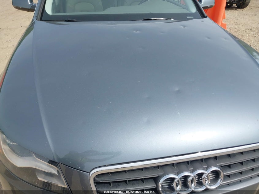 2012 Audi A4 VIN WAUBFAFL1CN010443 IAAI salvage auction — HAIL, Salvage (Illinois), sold $525 on 2026-07-22 (photo 6)