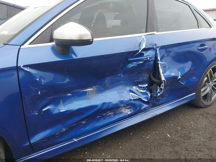 2016 Audi S3 VIN WAUB1GFF7G1001853 IAAI salvage auction — SIDE, Salvage Title, sold $9,200 on 2026-08-04 (photo 6)