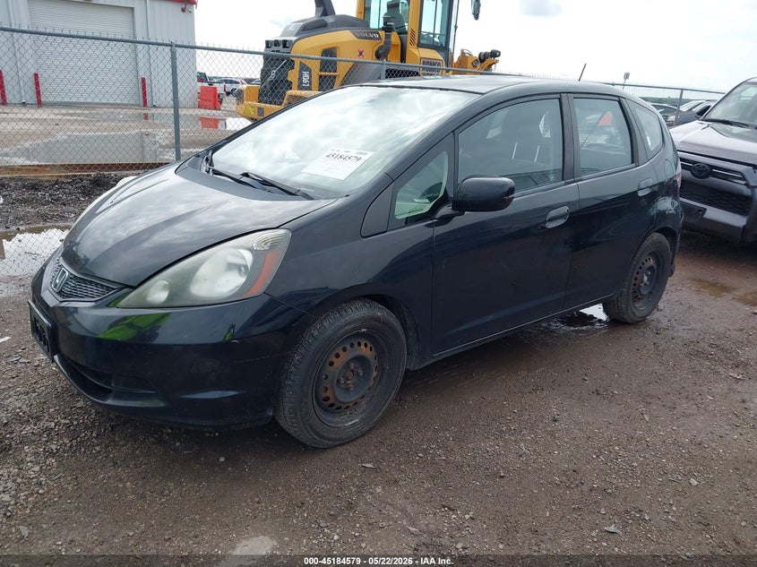 2013 Honda Fit VIN JHMGE8H30DC008261 IAAI salvage auction — LEFT REAR, Original (Texas), sold $1,100 on 2026-07-14 (photo 2)