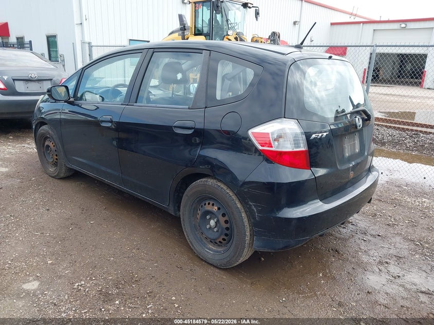 2013 Honda Fit VIN JHMGE8H30DC008261 IAAI salvage auction — LEFT REAR, Original (Texas), sold $1,100 on 2026-07-14 (photo 3)