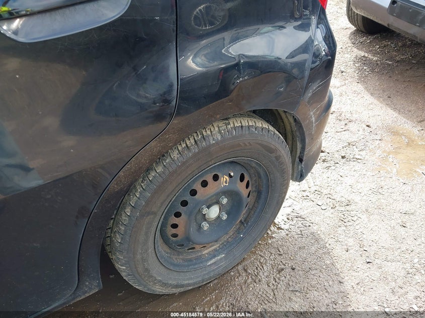 2013 Honda Fit VIN JHMGE8H30DC008261 IAAI salvage auction — LEFT REAR, Original (Texas), sold $1,100 on 2026-07-14 (photo 6)