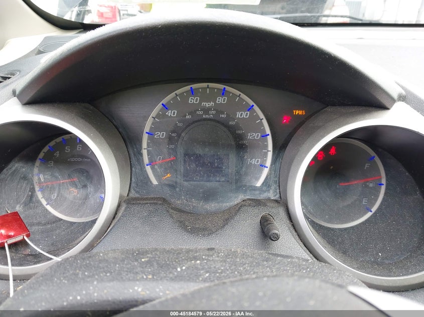 2013 Honda Fit VIN JHMGE8H30DC008261 IAAI salvage auction — LEFT REAR, Original (Texas), sold $1,100 on 2026-07-14 (photo 7)