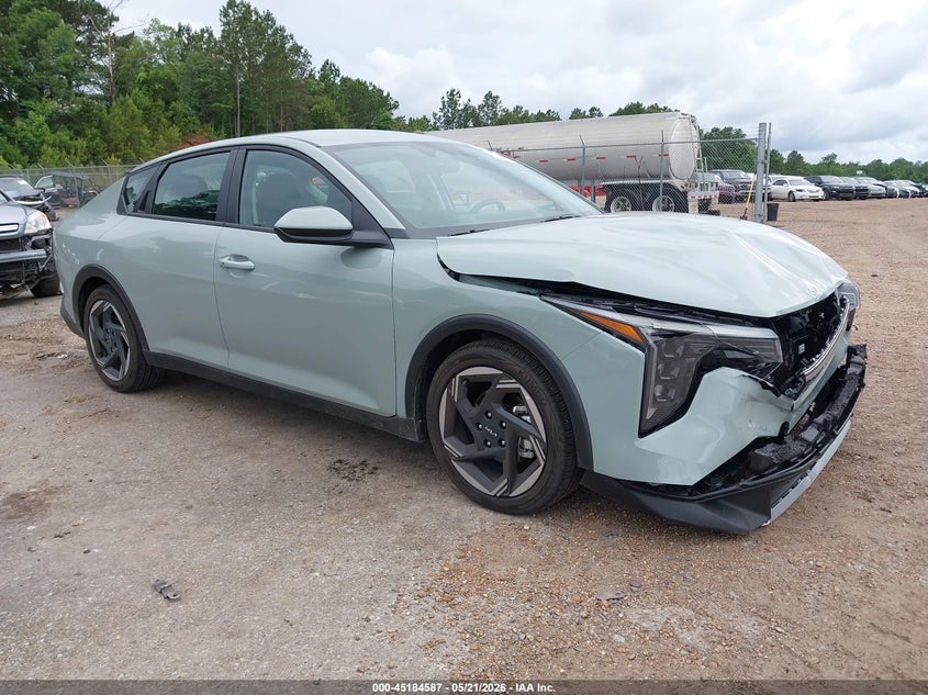2026 Kia K4 VIN 3KPFU4DE3TE313468 IAAI salvage auction — FRONT END, Salvage (Mississippi), sold $7,700 on 2026-07-25 (photo 1)
