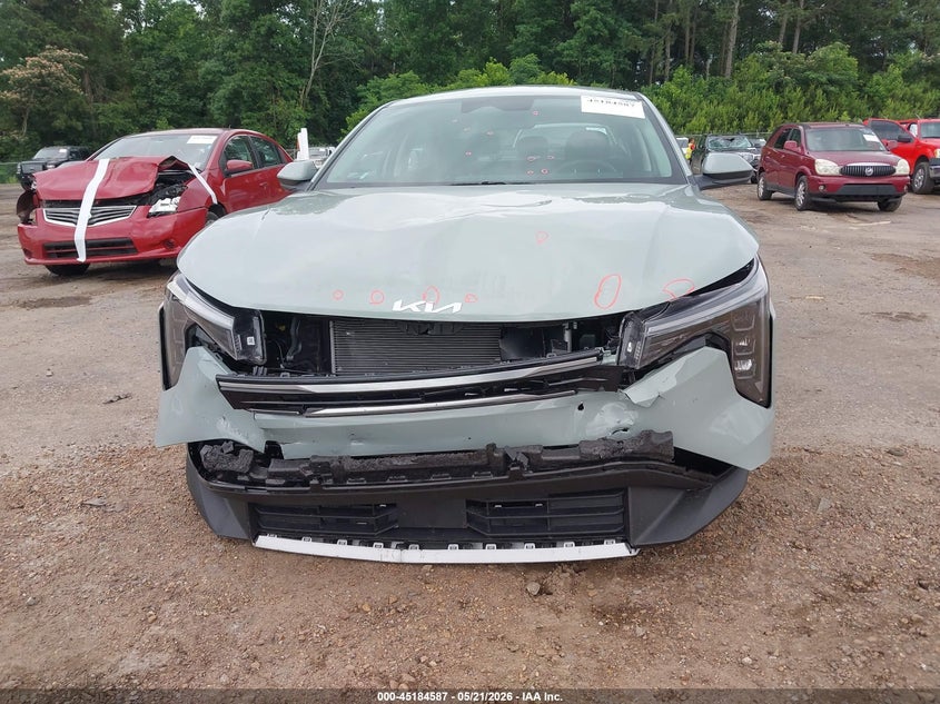 2026 Kia K4 VIN 3KPFU4DE3TE313468 IAAI salvage auction — FRONT END, Salvage (Mississippi), sold $7,700 on 2026-07-25 (photo 6)