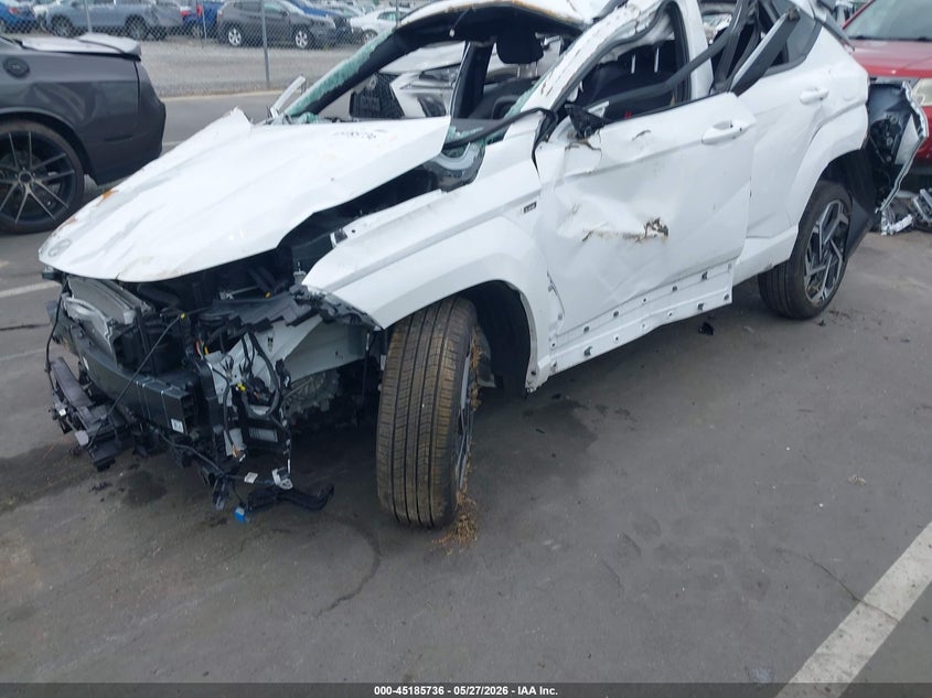2025 Hyundai Kona VIN KM8HBCA39SU271511 IAAI salvage auction — ROLLOVER, Salvage (North Carolina), sold $1,100 on 2026-07-22 (photo 2)