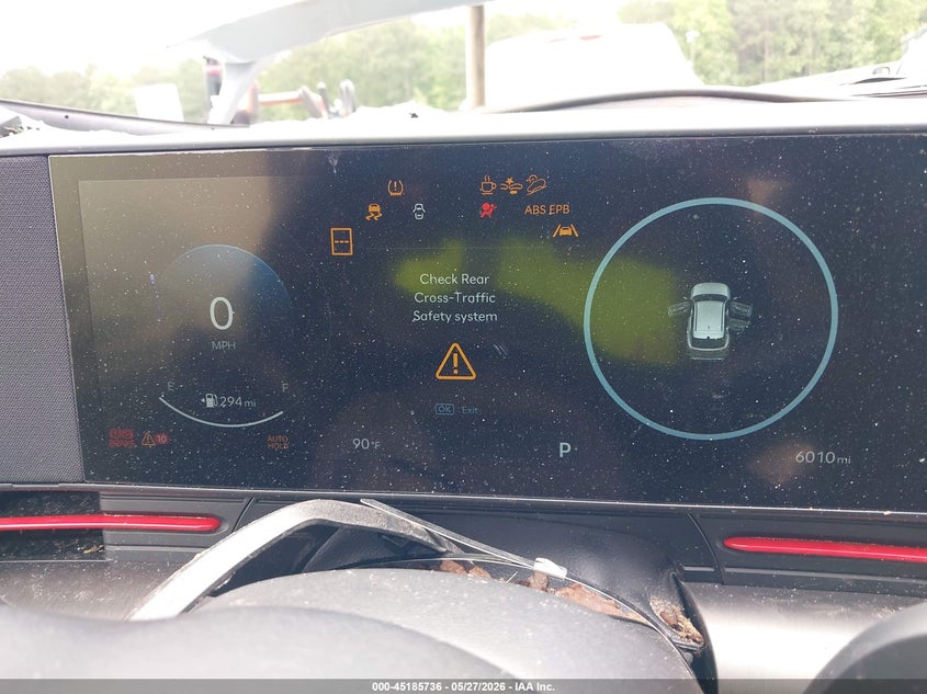2025 Hyundai Kona VIN KM8HBCA39SU271511 IAAI salvage auction — ROLLOVER, Salvage (North Carolina), sold $1,100 on 2026-07-22 (photo 7)