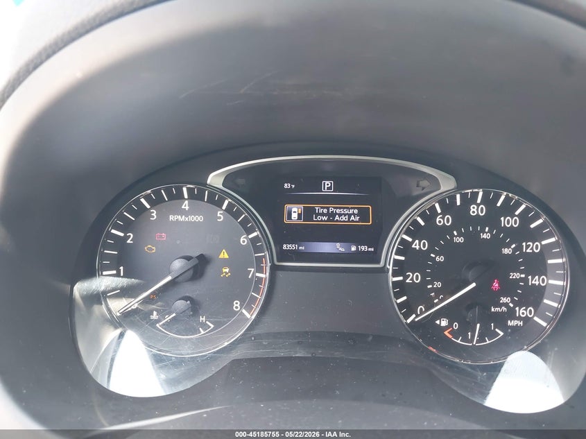 2017 Nissan Altima VIN 1N4AL3AP5HC171903 IAAI salvage auction — LEFT FRONT, Original (Texas), sold $825 on 2026-07-17 (photo 7)