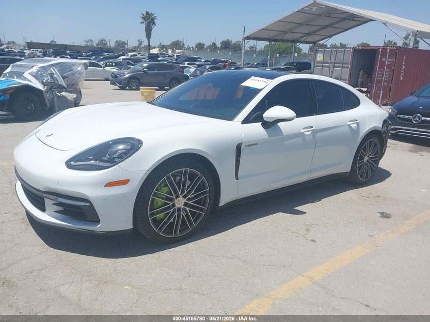 2018 Porsche Panamera VIN WP0AE2A78JL127768 IAAI salvage auction — REAR END, Salvage (California), sold $22,750 on 2026-07-06 (photo 2)