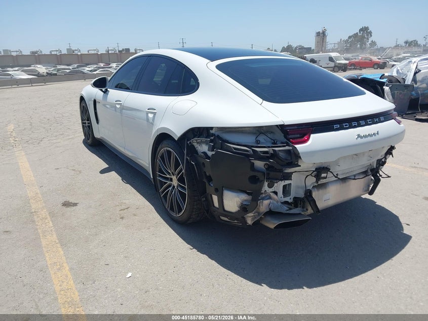 2018 Porsche Panamera VIN WP0AE2A78JL127768 IAAI salvage auction — REAR END, Salvage (California), sold $22,750 on 2026-07-06 (photo 3)