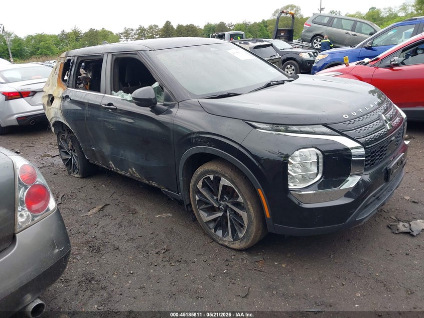 2022 Mitsubishi Outlander VIN JA4J4TA87NZ072292 IAAI salvage auction — ALL OVER, Mv-907A (New York), sold $4,450 on 2026-07-14 (photo 1)