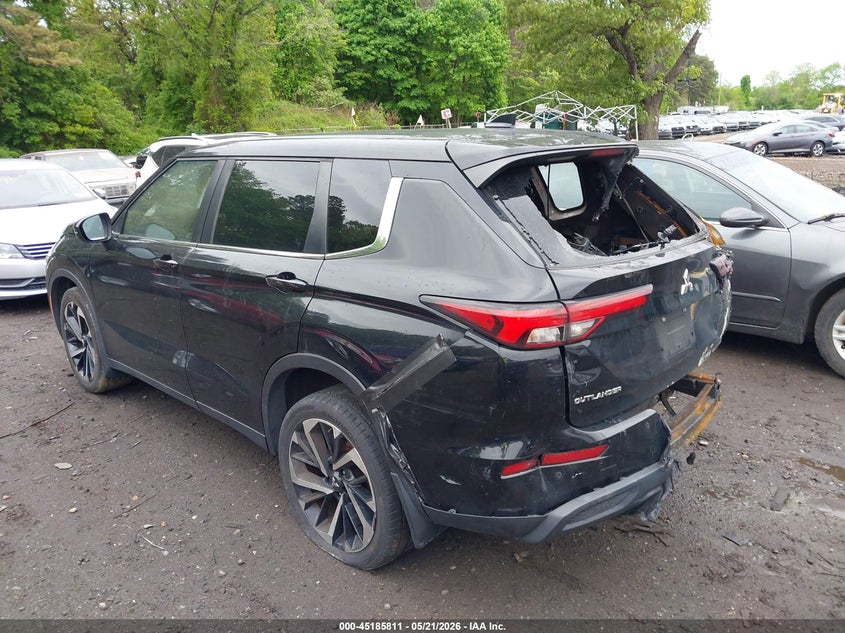 2022 Mitsubishi Outlander VIN JA4J4TA87NZ072292 IAAI salvage auction — ALL OVER, Mv-907A (New York), sold $4,450 on 2026-07-14 (photo 3)