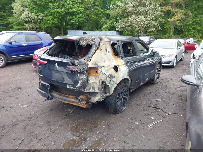 2022 Mitsubishi Outlander VIN JA4J4TA87NZ072292 IAAI salvage auction — ALL OVER, Mv-907A (New York), sold $4,450 on 2026-07-14 (photo 6)