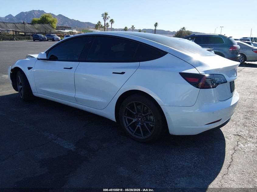 2021 Tesla Model 3 VIN 5YJ3E1EA8MF871001 IAAI salvage auction — FRONT END, Salvage Title, sold $5,300 on 2026-07-12 (photo 3)