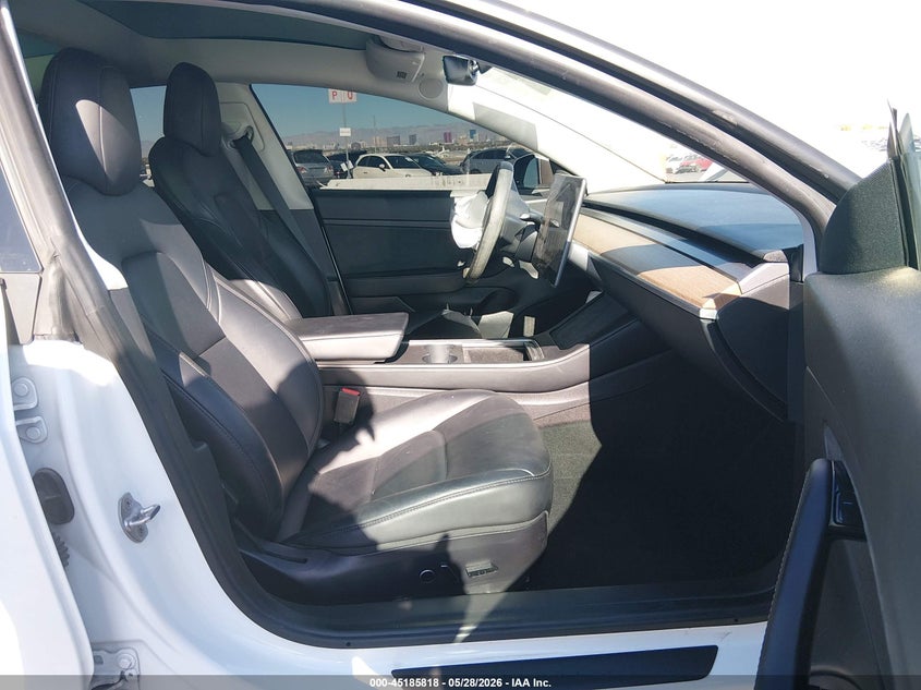 2021 Tesla Model 3 VIN 5YJ3E1EA8MF871001 IAAI salvage auction — FRONT END, Salvage Title, sold $5,300 on 2026-07-12 (photo 5)
