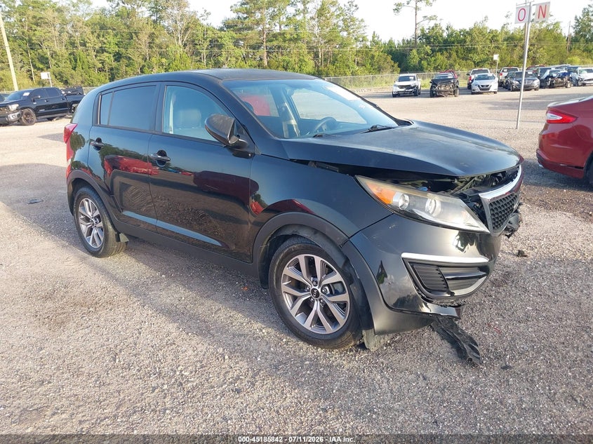 2016 Kia Sportage VIN KNDPB3AC6G7859310 IAAI salvage auction — UNKNOWN, Rebuildable (Florida), sold $1,600 on 2026-07-28 (photo 1)