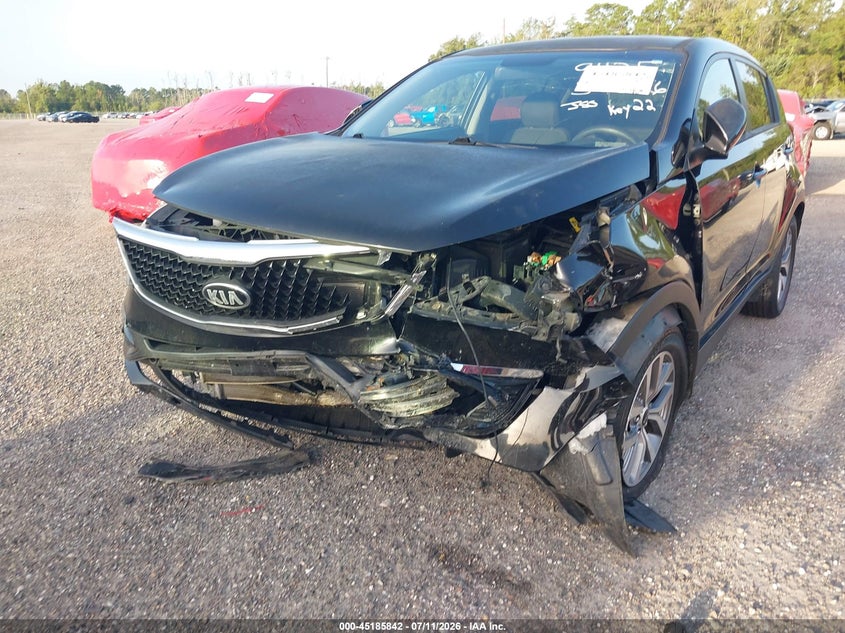 2016 Kia Sportage VIN KNDPB3AC6G7859310 IAAI salvage auction — UNKNOWN, Rebuildable (Florida), sold $1,600 on 2026-07-28 (photo 6)