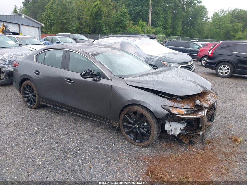 2025 Mazda 3 VIN JM1BPABM6S1759727 IAAI salvage auction — FRONT END, Salvage (Virginia), sold $1,325 on 2026-07-21 (photo 1)