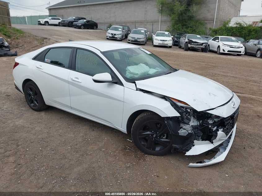 2021 Hyundai Elantra VIN 5NPLS4AG9MH003868 IAAI salvage auction — FRONT END, Salvage (Minnesota), sold $4,000 on 2026-07-15 (photo 1)