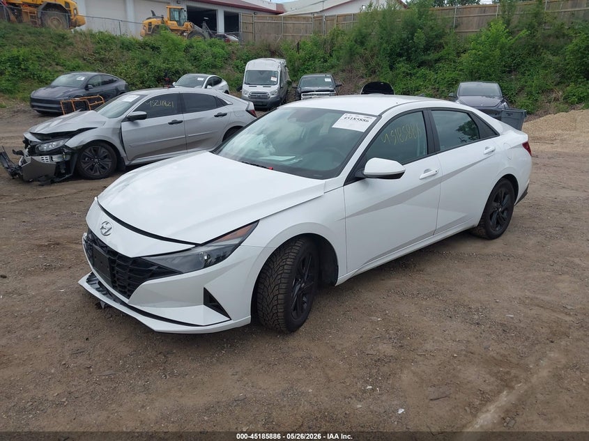2021 Hyundai Elantra VIN 5NPLS4AG9MH003868 IAAI salvage auction — FRONT END, Salvage (Minnesota), sold $4,000 on 2026-07-15 (photo 2)
