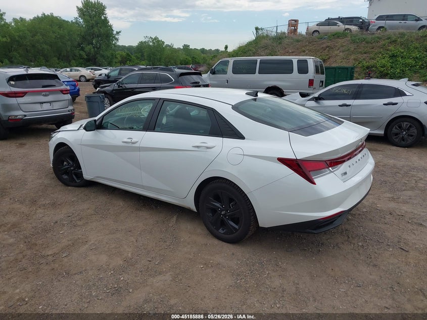 2021 Hyundai Elantra VIN 5NPLS4AG9MH003868 IAAI salvage auction — FRONT END, Salvage (Minnesota), sold $4,000 on 2026-07-15 (photo 3)