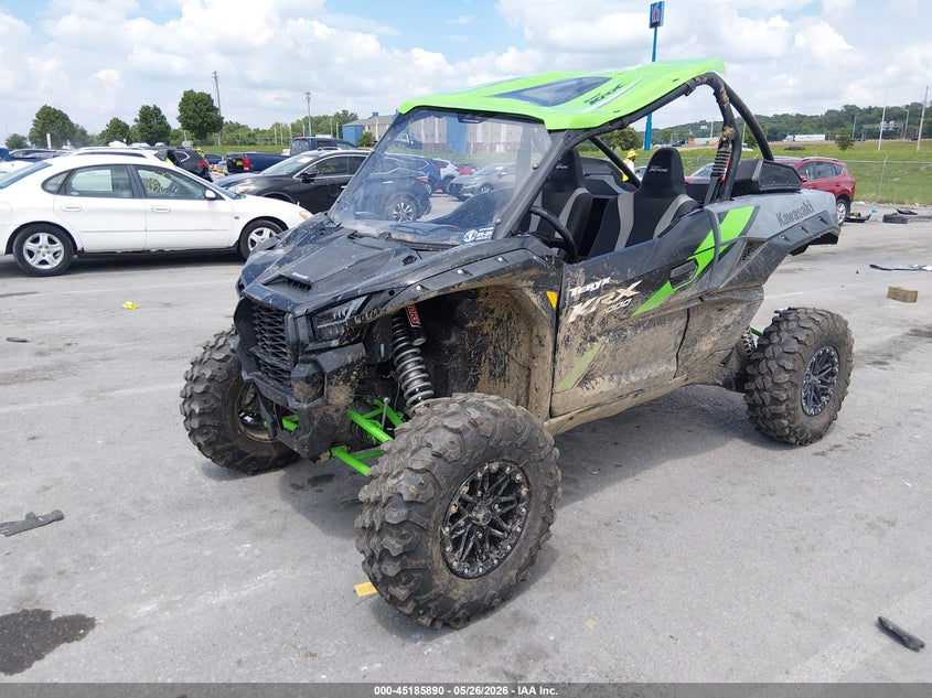 2026 Kawasaki Teryx VIN JKARFCA19TB521980 IAAI salvage auction — ROOF, Salvage (Illinois), sold $6,250 on 2026-07-19 (photo 2)