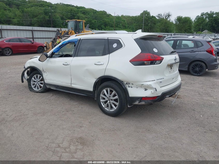 2019 Nissan Rogue VIN JN8AT2MV9KW373829 IAAI salvage auction — FRONT & REAR, Salvage (Iowa), sold $950 on 2026-07-27 (photo 3)