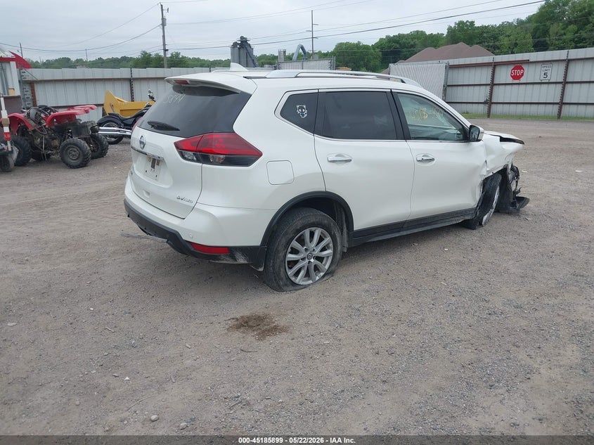 2019 Nissan Rogue VIN JN8AT2MV9KW373829 IAAI salvage auction — FRONT & REAR, Salvage (Iowa), sold $950 on 2026-07-27 (photo 4)