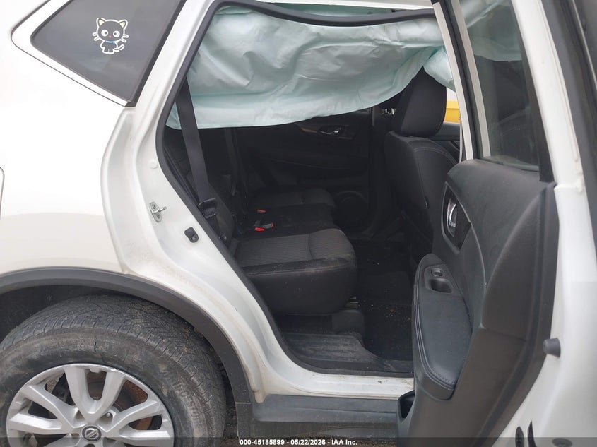 2019 Nissan Rogue VIN JN8AT2MV9KW373829 IAAI salvage auction — FRONT & REAR, Salvage (Iowa), sold $950 on 2026-07-27 (photo 8)