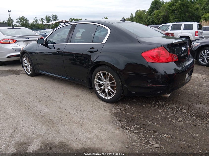 2007 Infiniti G VIN JNKBV61E77M720906 IAAI salvage auction — REAR END, Salvage - Greater Than 75% (Maryland), sold $450 on 2026-07-15 (photo 3)