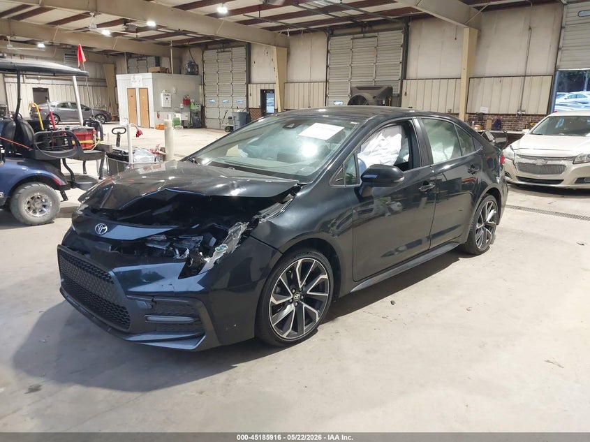 2021 Toyota Corolla VIN JTDS4MCE8MJ065285 IAAI salvage auction — FRONT END, Salvage (North Carolina), sold $3,875 on 2026-07-24 (photo 2)