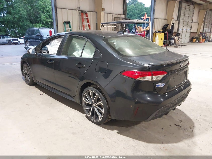2021 Toyota Corolla VIN JTDS4MCE8MJ065285 IAAI salvage auction — FRONT END, Salvage (North Carolina), sold $3,875 on 2026-07-24 (photo 3)