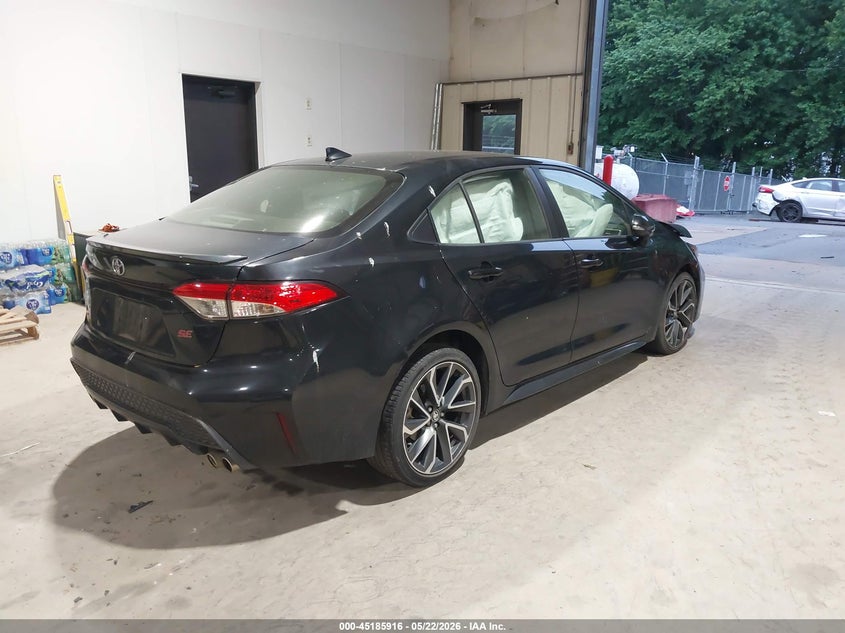 2021 Toyota Corolla VIN JTDS4MCE8MJ065285 IAAI salvage auction — FRONT END, Salvage (North Carolina), sold $3,875 on 2026-07-24 (photo 4)