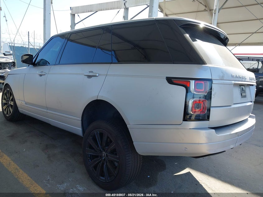 2018 Land rover RANGE ROVER VIN SALGV5RE2JA394990 IAAI salvage auction — RIGHT FRONT, Salvage (California), sold $12,600 on 2026-07-29 (photo 3)