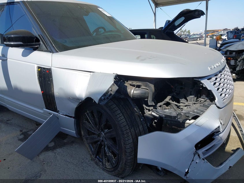 2018 Land rover RANGE ROVER VIN SALGV5RE2JA394990 IAAI salvage auction — RIGHT FRONT, Salvage (California), sold $12,600 on 2026-07-29 (photo 6)