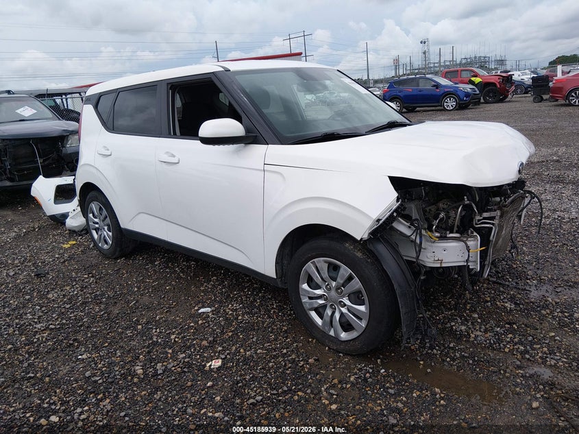 2020 Kia Soul VIN KNDJ23AUXL7713680 IAAI salvage auction — FRONT END, Salvage (Louisiana), sold $875 on 2026-07-08 (photo 1)