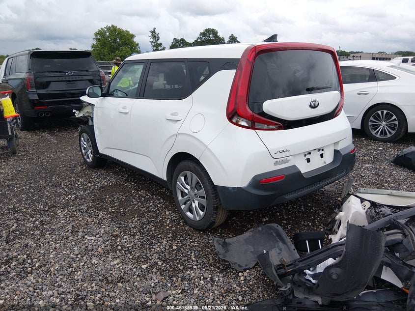 2020 Kia Soul VIN KNDJ23AUXL7713680 IAAI salvage auction — FRONT END, Salvage (Louisiana), sold $875 on 2026-07-08 (photo 3)