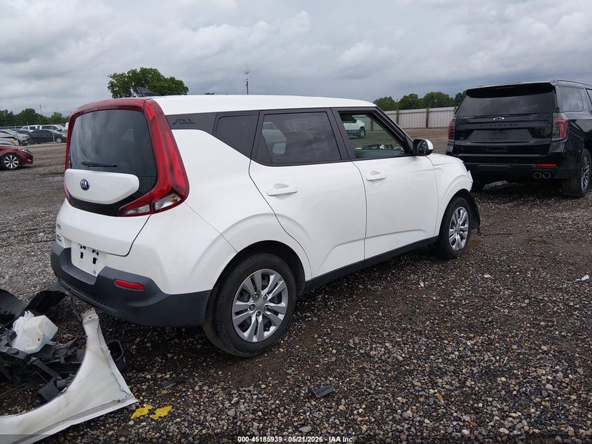 2020 Kia Soul VIN KNDJ23AUXL7713680 IAAI salvage auction — FRONT END, Salvage (Louisiana), sold $875 on 2026-07-08 (photo 4)