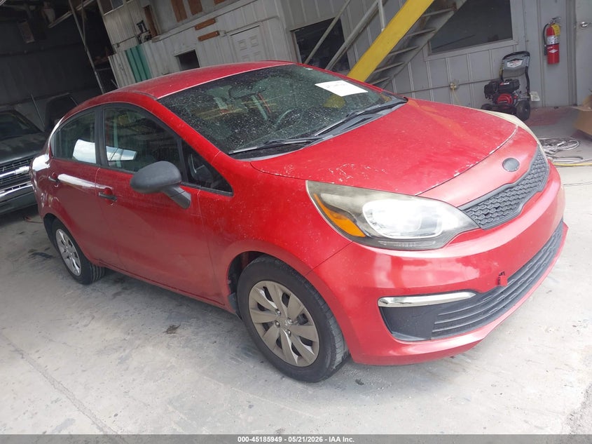 2017 Kia Rio VIN KNADM4A30H6113801 IAAI salvage auction — FRONT END, Salvage (Georgia), sold $300 on 2026-07-08 (photo 1)