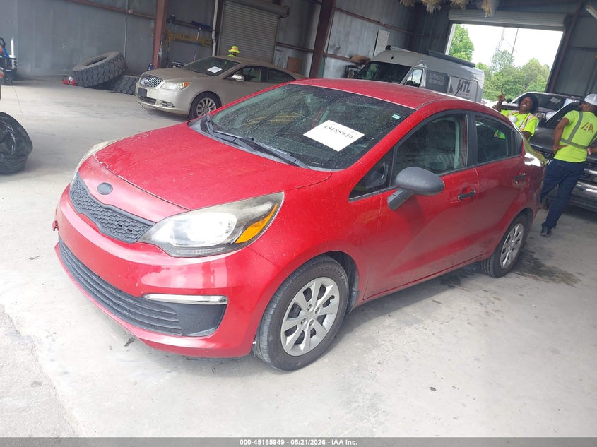 2017 Kia Rio VIN KNADM4A30H6113801 IAAI salvage auction — FRONT END, Salvage (Georgia), sold $300 on 2026-07-08 (photo 2)