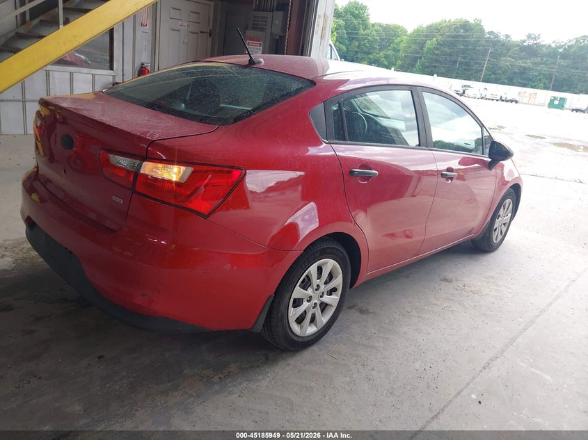 2017 Kia Rio VIN KNADM4A30H6113801 IAAI salvage auction — FRONT END, Salvage (Georgia), sold $300 on 2026-07-08 (photo 4)