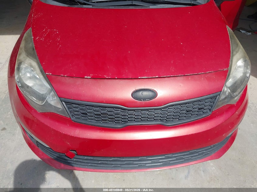 2017 Kia Rio VIN KNADM4A30H6113801 IAAI salvage auction — FRONT END, Salvage (Georgia), sold $300 on 2026-07-08 (photo 6)