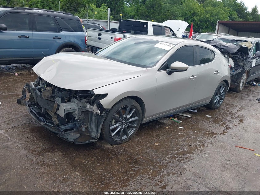 2022 Mazda 3 VIN JM1BPBLL1N1515192 IAAI salvage auction — FRONT END, Salvage Title, sold $6,000 on 2026-08-26 (photo 2)