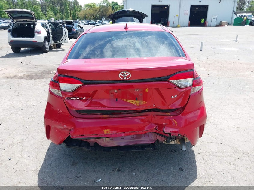 2020 Toyota Corolla VIN 5YFEPRAE0LP094598 IAAI salvage auction — FRONT & REAR, Salvage Title, sold $3,900 on 2026-07-21 (photo 6)