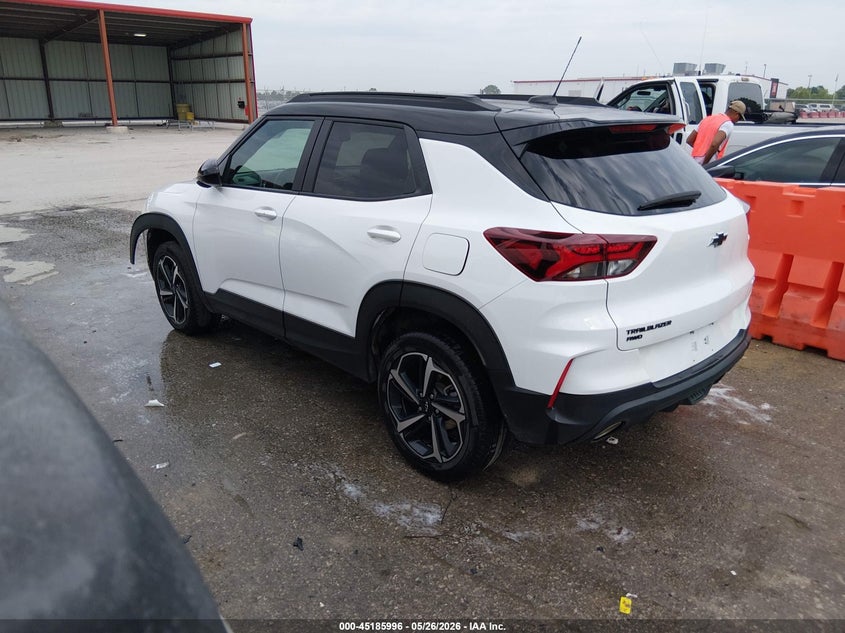2023 Chevrolet Trailblazer VIN KL79MUSL3PB217693 IAAI salvage auction — RIGHT SIDE, Salvage Title, sold $6,725 on 2026-07-28 (photo 3)