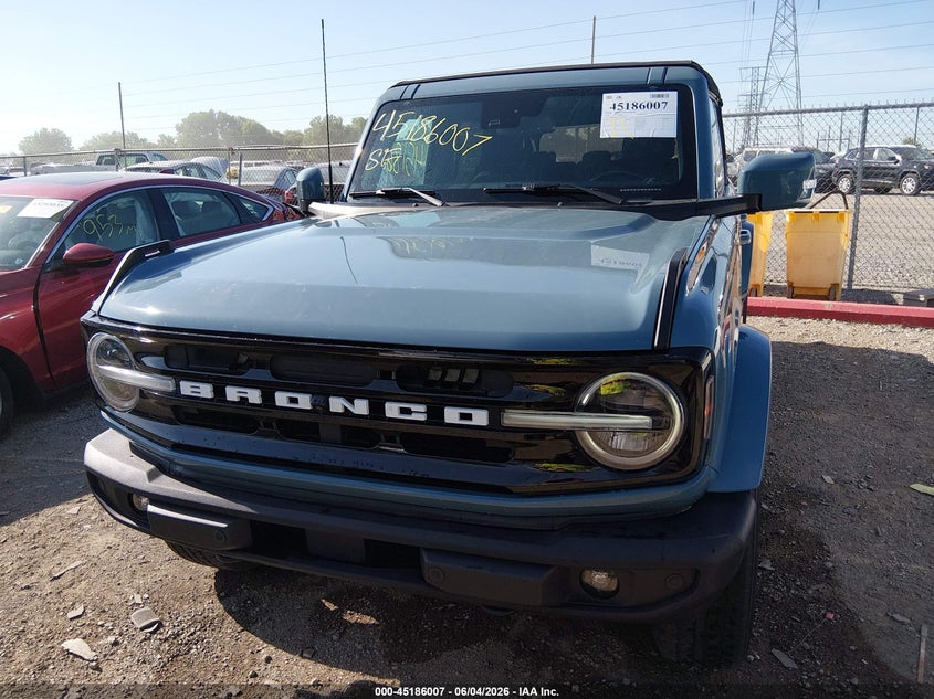 2021 Ford Bronco VIN 1FMDE5BH7MLA91979 IAAI salvage auction — ROOF, Salvage Title, sold $17,700 on 2026-07-29 (photo 6)