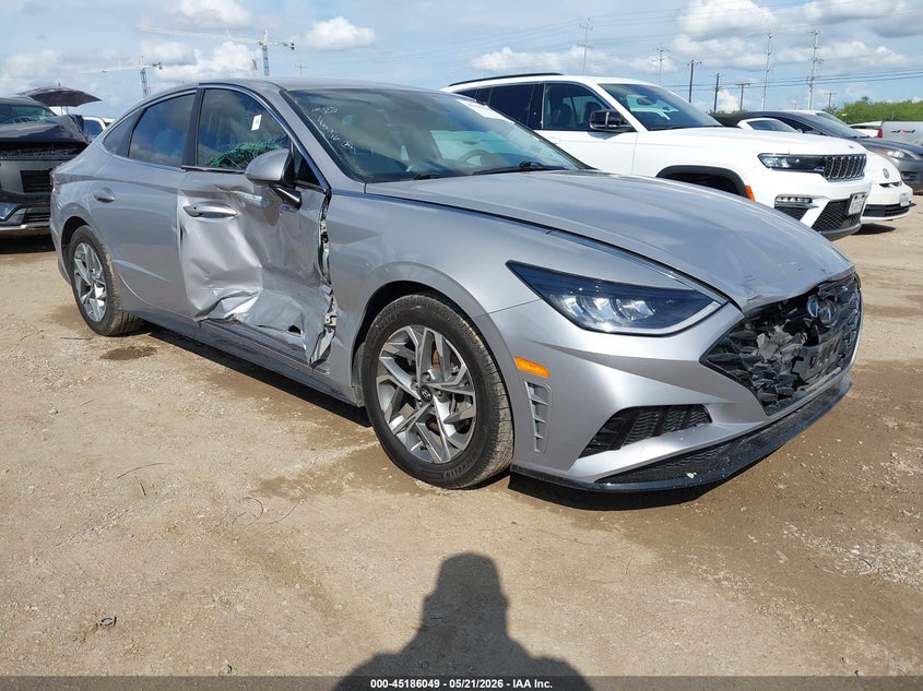 2023 Hyundai Sonata VIN KMHL64JA8PA278168 IAAI salvage auction — RIGHT SIDE, Salvage (Texas), sold $5,600 on 2026-07-20 (photo 1)