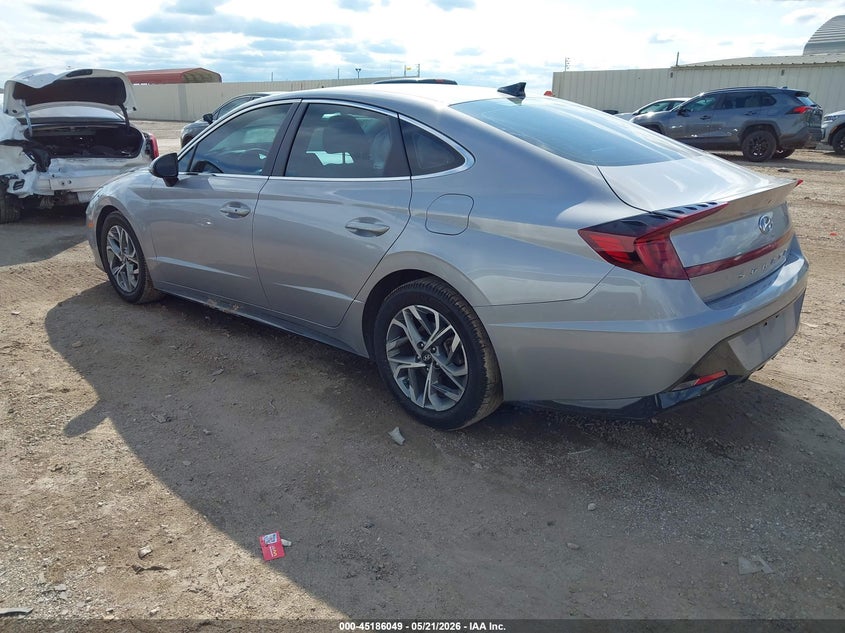2023 Hyundai Sonata VIN KMHL64JA8PA278168 IAAI salvage auction — RIGHT SIDE, Salvage (Texas), sold $5,600 on 2026-07-20 (photo 3)
