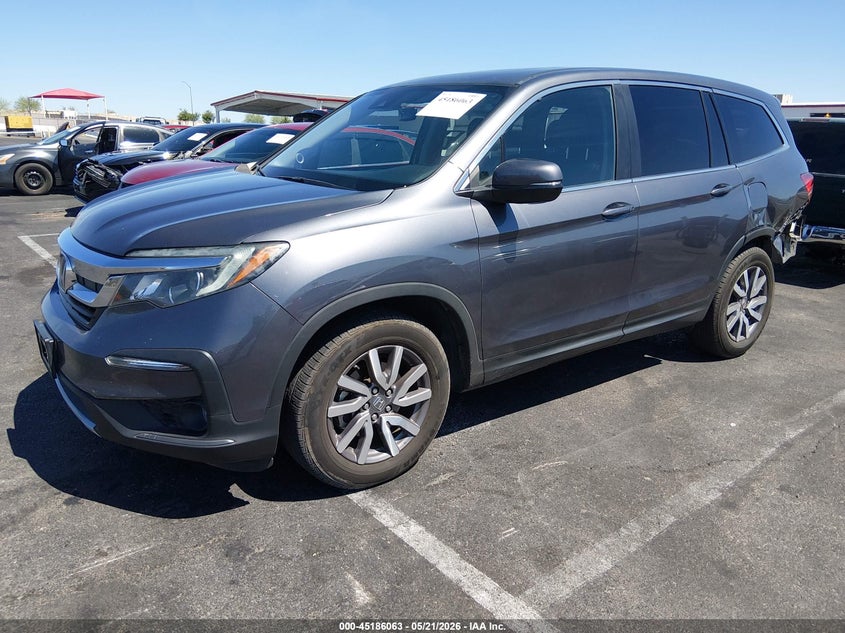 2020 Honda Pilot VIN 5FNYF5H56LB012660 IAAI salvage auction — REAR END, Salvage (Nevada), sold $4,050 on 2026-07-25 (photo 2)