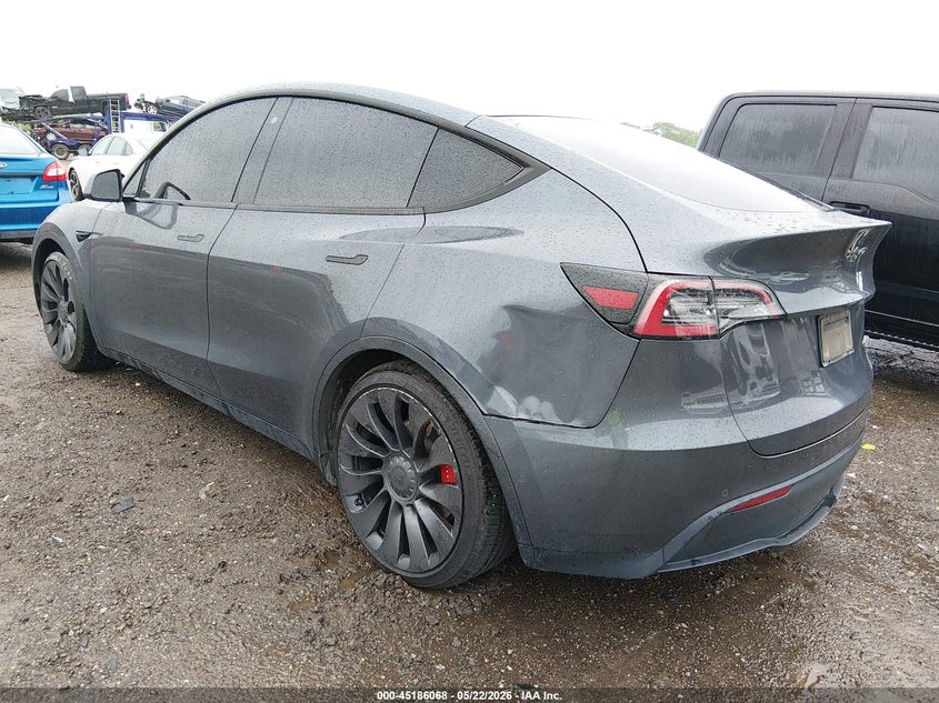 2020 Tesla Model y VIN 5YJYGDEF1LF025353 IAAI salvage auction — FRONT END, Salvage (Ohio), sold $11,500 on 2026-07-18 (photo 3)